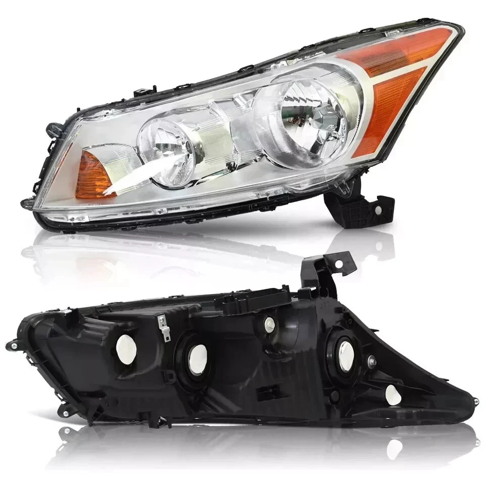 Kit de montaje de cubierta de parachoques delantero fascia y rejilla para Honda Accord 2008-2010 Foto 3 de 4