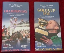 x2 *CHELTENHAM FESTIVAL 2026* {Race Cards / Gold Cup / Gaelic Warrior}