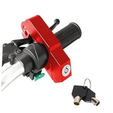 Motorcycle Handlebar Lock Tamper Resistant Weatherproof Aluminum Alloy Anti