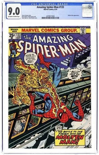 Amazing Spider-Man #133 CGC 9.0 1974 4378571004
