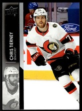 2021-22 Upper Deck Chris Tierney Ottawa Senators #131