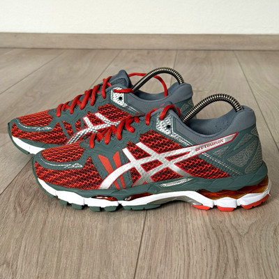 ASICS GEL-LUMINUS Herren Laufschuh Sneaker Mesh Low Top rot/grau/weiß EU 39,5