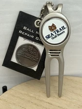 Sea Trail Golf Resort (Myrtle Beach Area) Logo Golf Ball Marker and Divot Tool