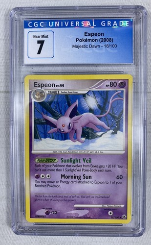 Espeon graded CGC 7 for sale on eBay