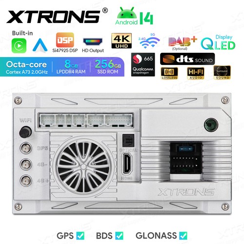 Android 14 7" Car Stereo 8GB 256GB 8-Core GPS NAVI WIFI DSP DTS HiFi for BMW E39 - Picture 10 of 20