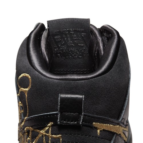 Size 8 - Nike SB Dunk High FAUST Black Gold | FREE SHIPPING ✅ - Picture 7 of 9