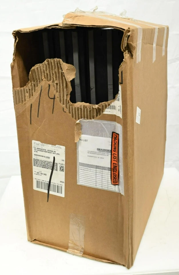 Manipulador de Aire 499J54 Mini-Pleat Filtro de Aire, 20" Ht x 25" Wd x 2" Dp Foto 3 de 4