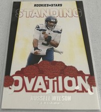 2021 Rookies & Stars Football Russell Wilson Seattle Seahawks Standing Ovation