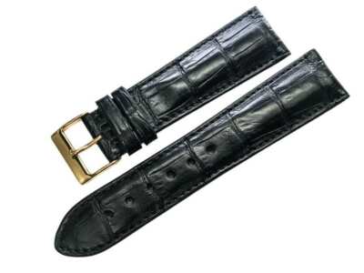alligator leather watch strap