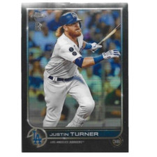 2022 Topps Chrome Ben Baller Los Angeles Dodgers Justin Turner card