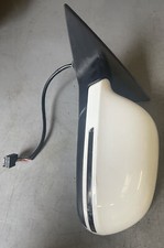 AUDI A5 COUPE 09-16 PASSENGERS DOOR WING MIRROR WHITE LY9C E1020931
