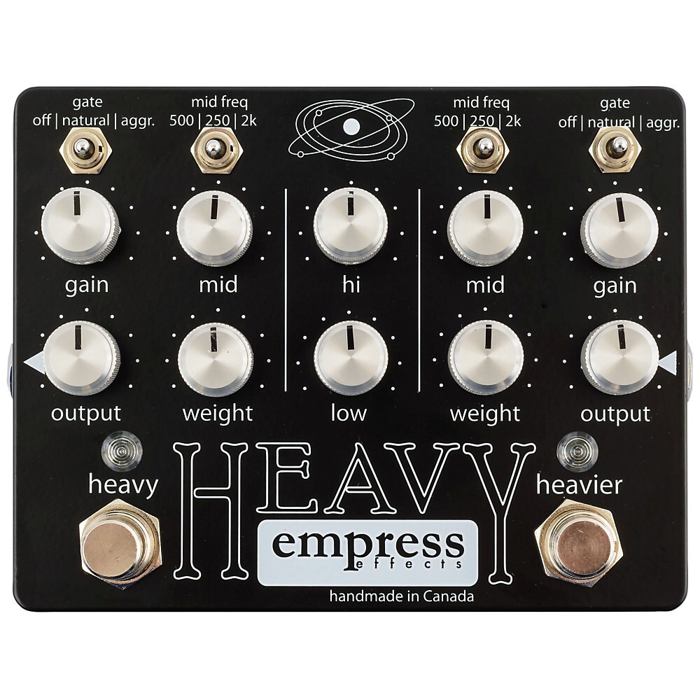 Empress Effects Тяжелая двухканальная педаль гитарных эффектов с дисторшеном 51590₽
