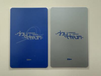 ENHYPEN JUNGWON day dream BLUE NOON photo card set of 2 | eBay