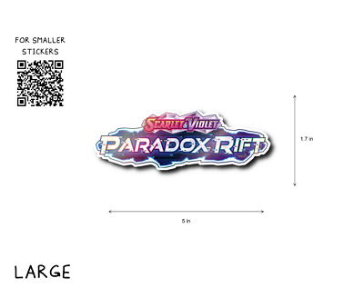 LARGE Pokemon TCG Holographic Sticker Labels - Matte Vinyl Decals for  Binder Set