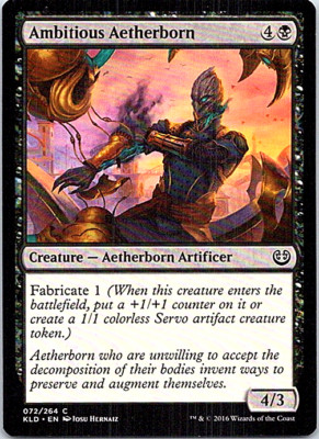 Ambitious Aetehrborn Magic The Gathering Kaladesh Light Play