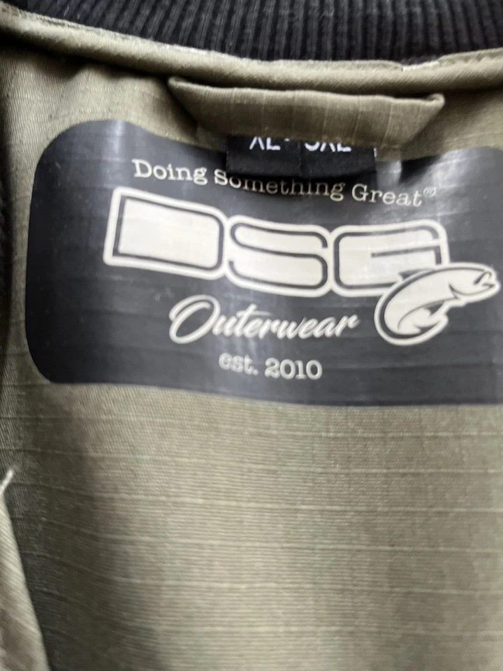 DSG (DOING SOMETHING GREAT) GREEN SHOOTING VEST WITH PARTIAL MESH ON THE BACK - Image 3 of 4