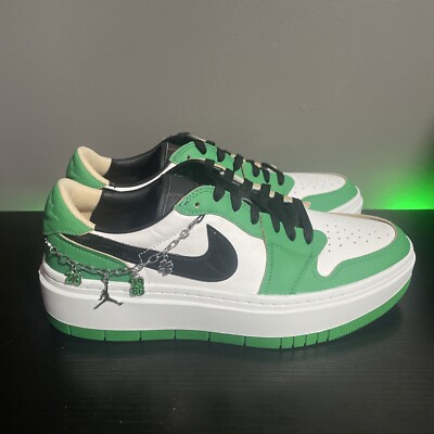 Air Jordan 1 Elevate Low SE  Lucky Green  Size 12W 10.5M DQ8394-301