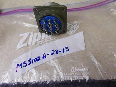 Connecteur AMPHENOL MS3102A14S-1S MS3102A14S1S - Connecteur Aérospatial/Militaire | Neuf En Boîte