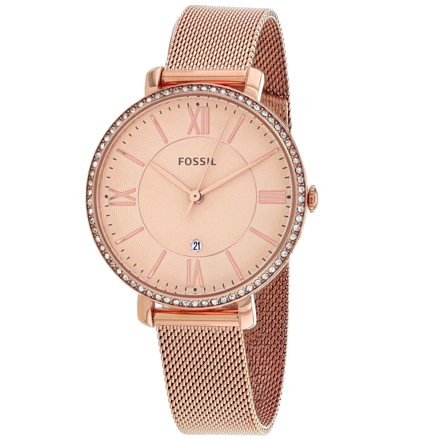 Relojes de pulsera Informal Correa de Cuero Fossil Jacqueline