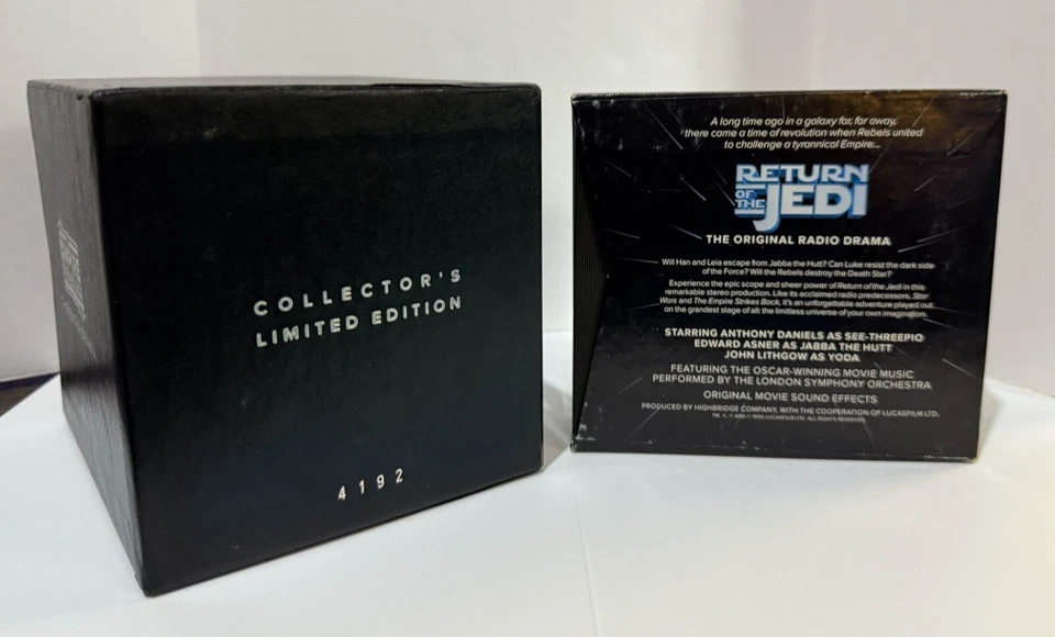 Star Wars Radio Audio CD Drama Empire Strikes Back Jedi Luke Skywalker Han Solo - Image 2 of 4