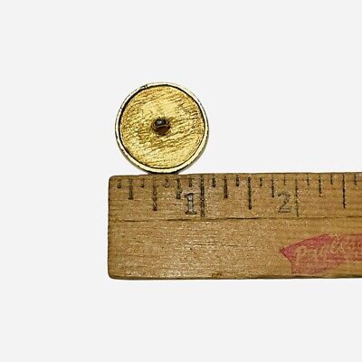 Christian Dior CD Logo Button Lot 3 Goldtone Shank Designer Christian Dior CD Logo Button Lot 3 Goldtone Shank Designer