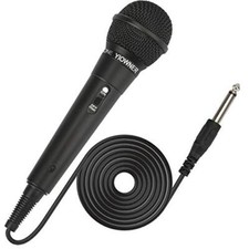 Microfono Profesional Dinamico de Mano Con Cable Para Fiestas Karaoke