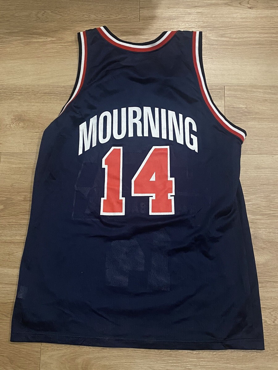 ALONZO MOURNING オーセンティックジャージ Vintage 90s CHAMPION Alonzo Mourning Team USA Olympics