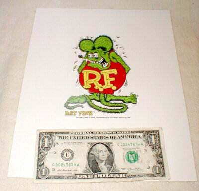 Rat Fink R. F. Large 6
