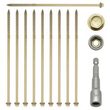 Timberfix Plus Hex Head Impact Bolts Timberlock Deck Landscape 200...