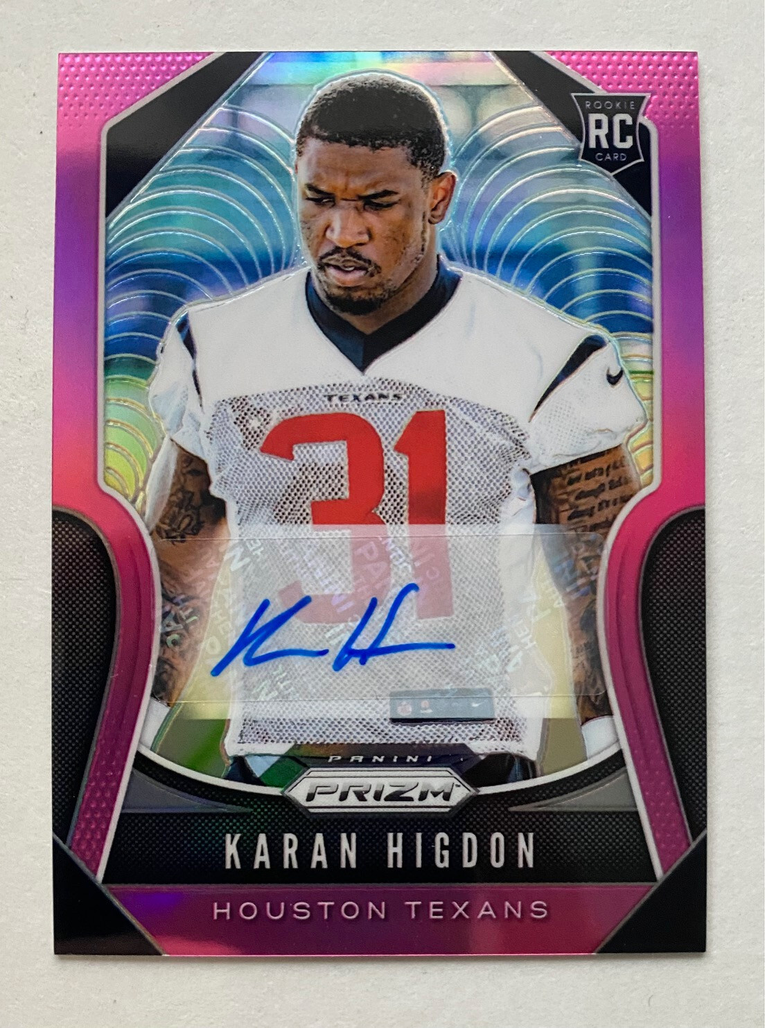 Karan Higdon card image