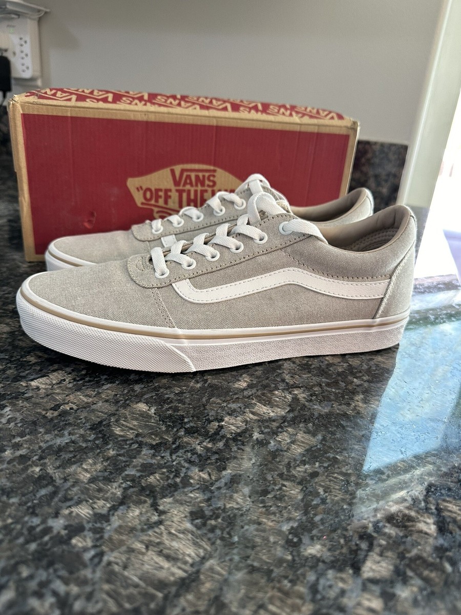 Taupe Womens Ward High Top Vans Vans Taupe Ward Sneaker Size VANS