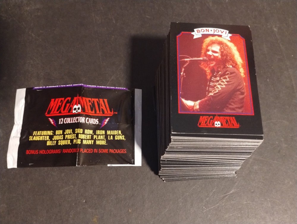 1991 Impel Mega Metal Complete Set 1-150
