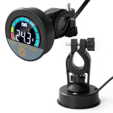DC7-100V Waterproof Battery Capacity Monitor Tester Digital Circular Voltmeter