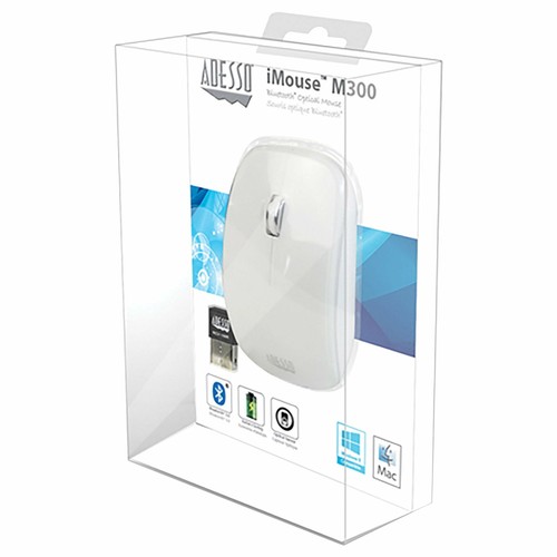 Adesso IMOUSE M300W iMouse M300W Bluetooth Optical Wireless Mouse - Picture 6 of 6