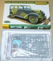 Super Sniper Station Wagon Woodie In 1/72 Von Ace