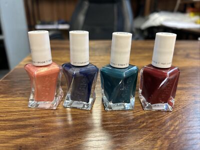 Lot Of 4!!! Brand NEW! ESSIE Gel Couture Nail Polish Read!!