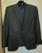 Suitsupply Gray Wool Super 110s Perennial Blazer Sports Coat Size 52 US 42 