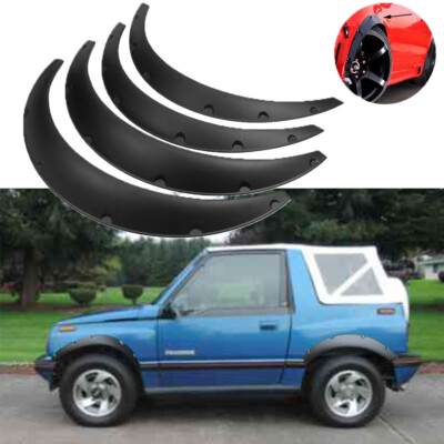 4*3.5'' Fender Flare Extra Wide Wheel Arch Body Kit For Geo Tracker 1989-1997 US