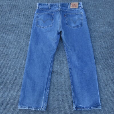 Levis 501XX Original Fit Button Fly Mens Jeans Size 38x32 (37x29) '04