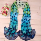 160 50cm Colourful Circles Patterned X114 Fashion Ladies Scarves Womens Shawls