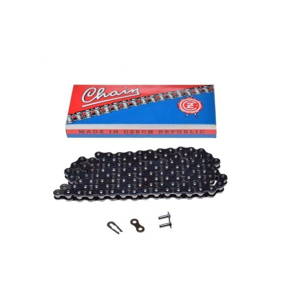 Chaîne 415 110z Czech Romet pour éliminer les sauts de transmission sur vos motos