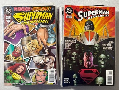Action Comics #736-770 NM DC Comics FULL RUN Lot Comic Books DCU Batman Gunn