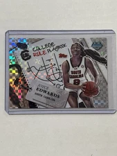 Joyce Edwards 2024-25 Bowman University Chrome X-Fractor Card #CRP-22