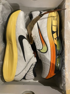 Nike Air Zoom GT Hustle 3 EP White Volt Safety Orange - FV5952-101 Size 9