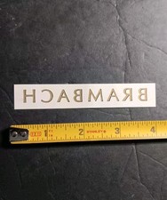 BRAMBACH - Piano Fallboard Decal / Sticker