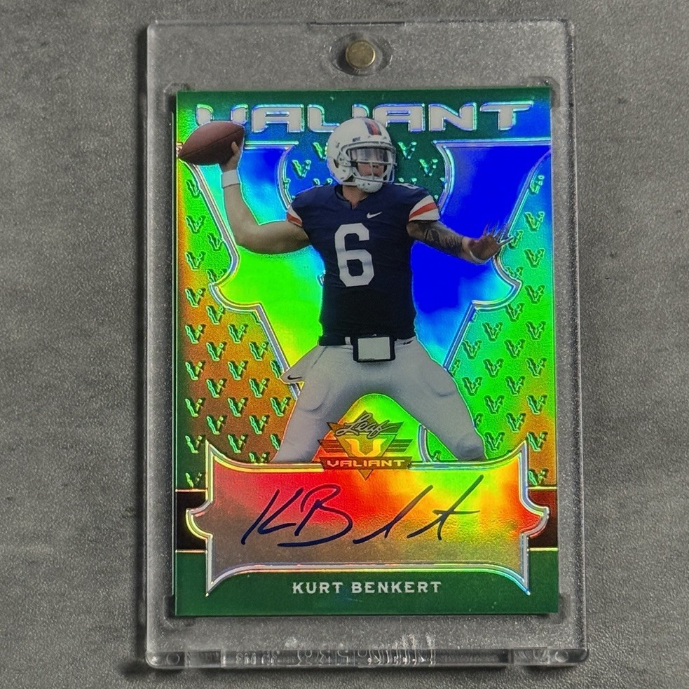 Kurt Benkert Leaf Flash #BAKB1 Autograph-Green