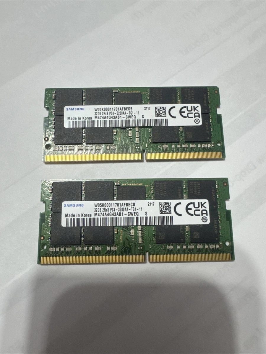 Samsung DDR4 SDRAM 64 GB Total Capacity Memory (RAM) for sale | eBay