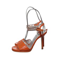 David Braun, Sandaletten, Größe: 36, Orange/Silber, Damen, 10 #2k5