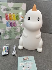 Jumbo Buddies Squeezable Lamp Dino Dinosaur Dimmable Nursery Kid Night Light 12"
