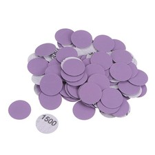 100Pcs 1-Inch Purple Sanding Discs 1500 Grit Hook & Loop Sandpaper Mini Size 0.18 per gallon